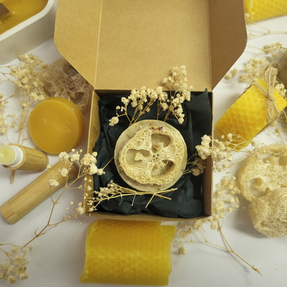 Handmade Ginger Lemon Loofah Soap