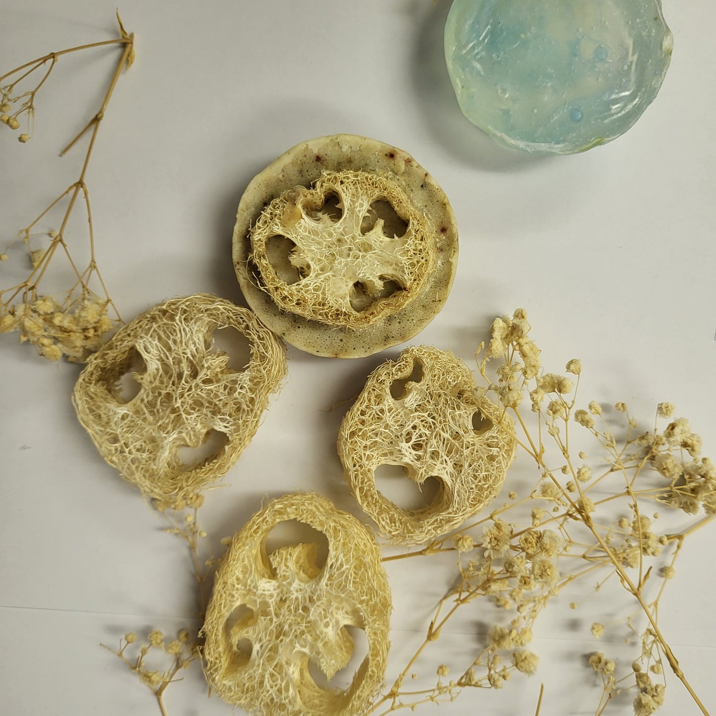 Handmade Ginger Lemon Loofah Soap