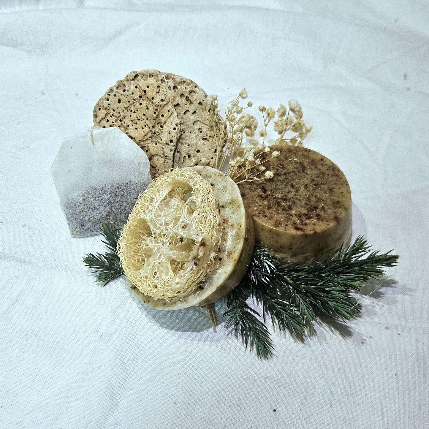 Handmade Ginger Lemon Loofah Soap