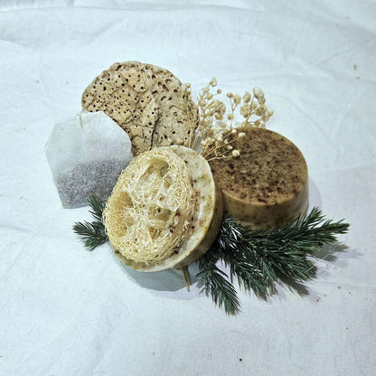 Handmade Ginger Lemon Loofah Soap