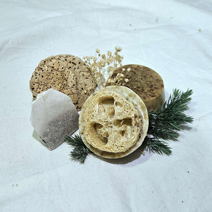 Handmade Ginger Lemon Loofah Soap